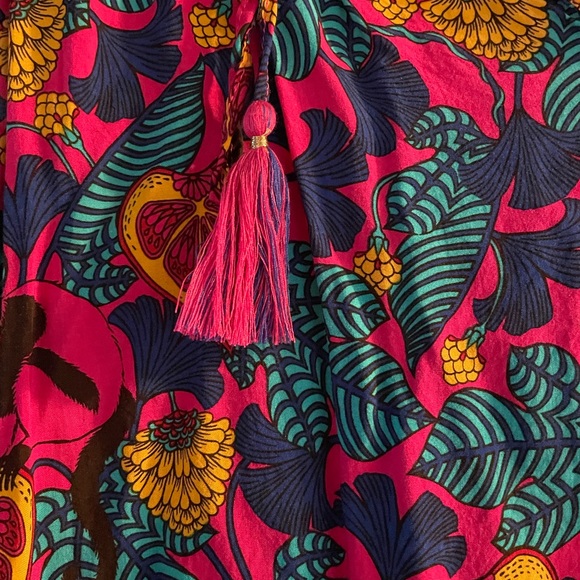 Womens Rose + Olive Blouse Size Large - Picture 3 of 3